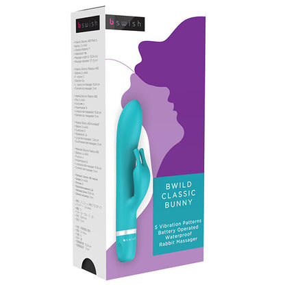 Vibratore Rabbit B swish - bwild classic bunny celeste