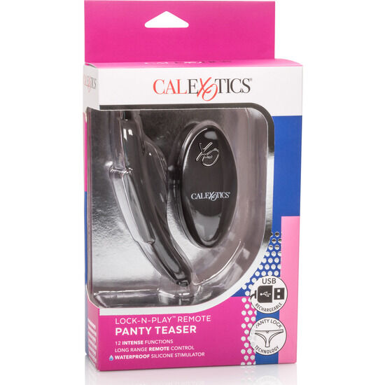 Calex xo remote lock n play panty teaser