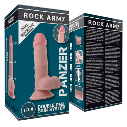 Dildo réaliste Rockarmy Panzer 17cm