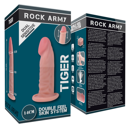 Dildo realistico Rockarmy Tiger 14 cm
