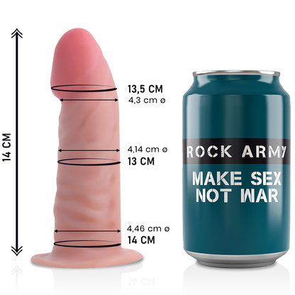 Dildo realistico Rockarmy Tiger 14 cm