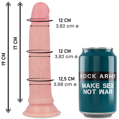 Dildo réaliste Rockarmy Avenger 19 cm silicone