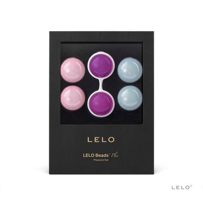 Palline vaginali Lelo luna beads plus pleasure set rtosa/celesti/fucsia