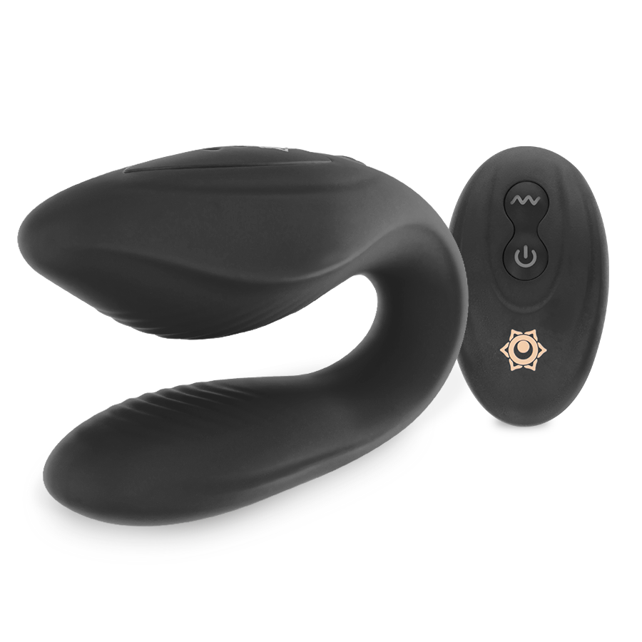 Vibratore telecomandato Rithual kama nero