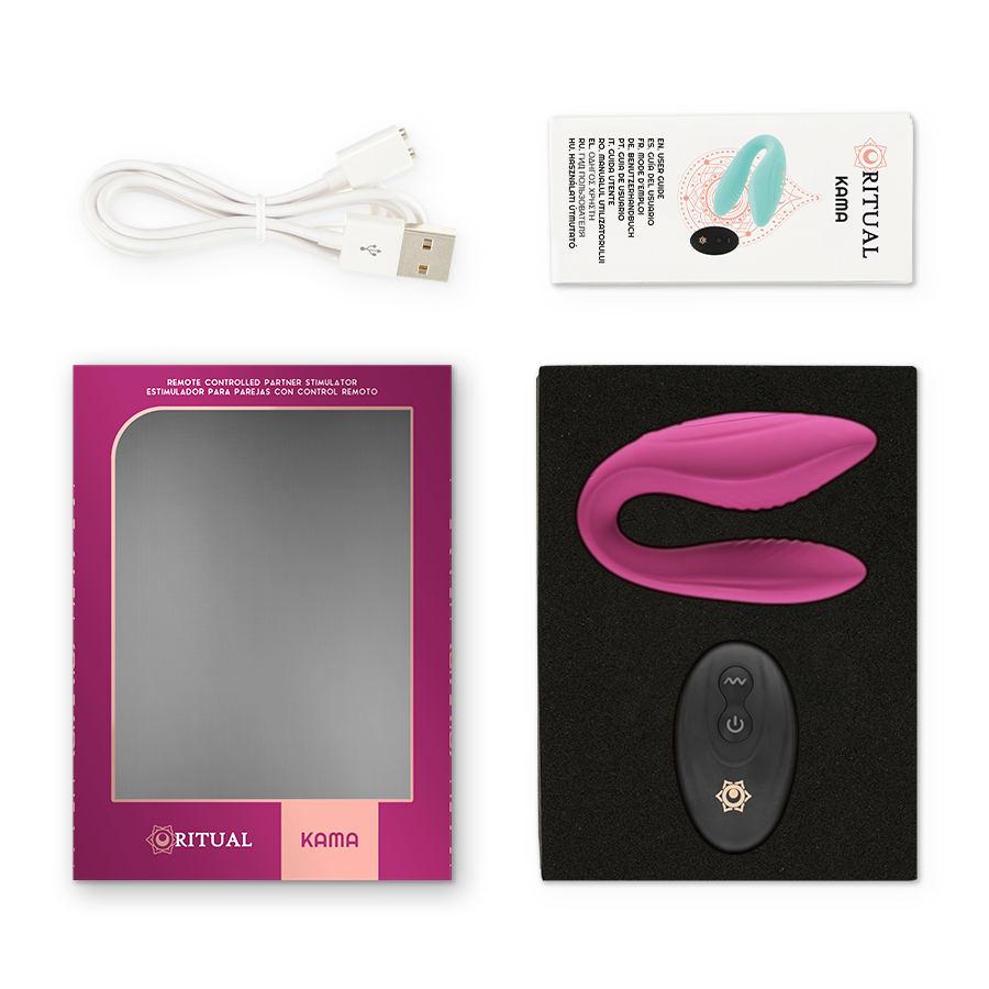 Vibratore telecomandato Rithual kama rosa
