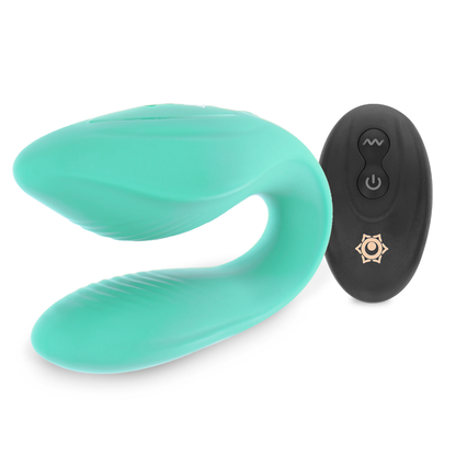 Vibratore telecomandato Rithual kama turchese