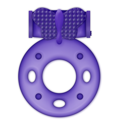 Bague Vibrante Casual Love Papillon Lilas