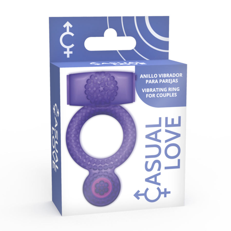 Anello Vibrante Casual Love Lilla