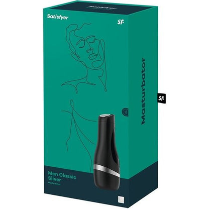 Masturbatore uomo Satisfyer classic silver