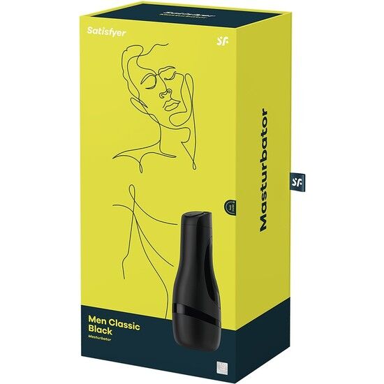 Masturbatore uomo Satisfyer uomo classic nero