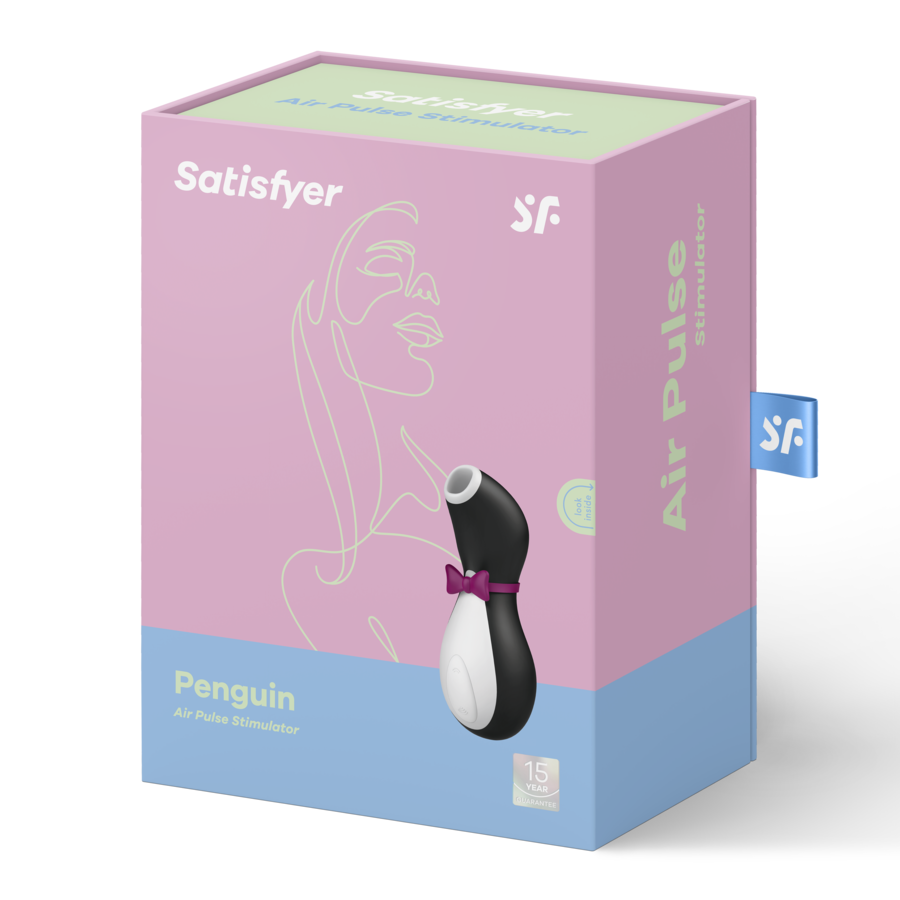 Succhia Clitoride Satisfyer Pro Penguin Nero/Bianco