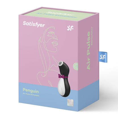 Succhia Clitoride Satisfyer Pro Penguin Nero/Bianco