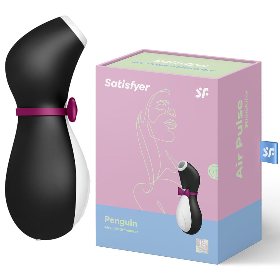 Succhia Clitoride Satisfyer Pro Penguin Nero/Bianco