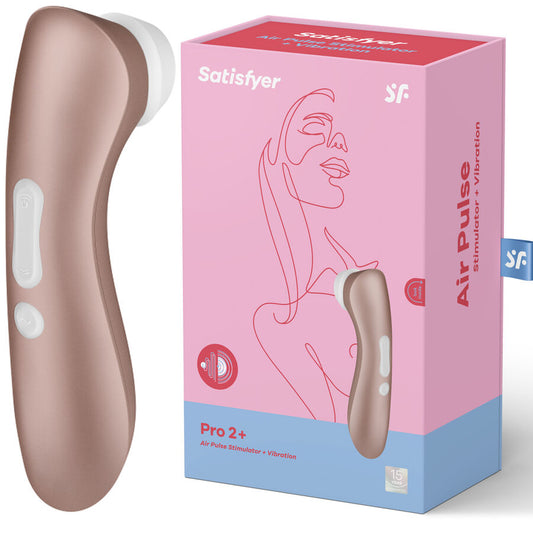 Succhia Clitoride Satisfyer Pro2+ Air Pulse Bronze