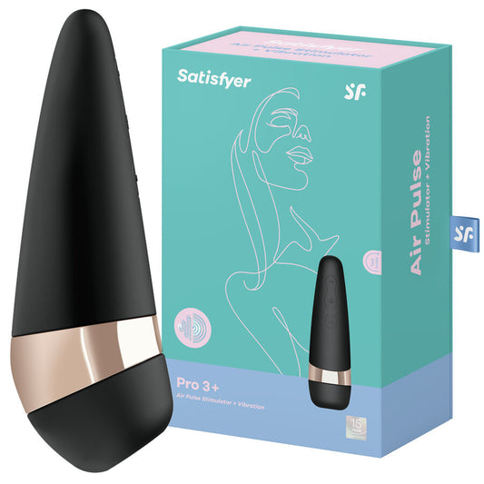 Succhia clitoride Satisfyer Pro 3 + Nero