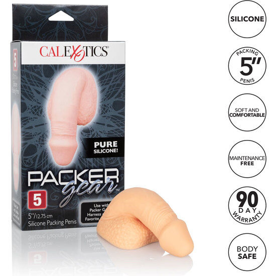 Calex silicone pene da imballaggio 12,75 cm carne