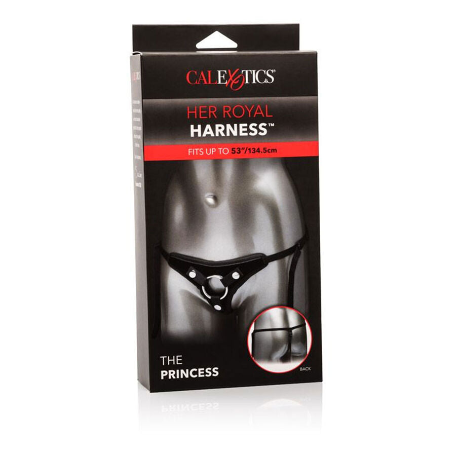 Strap-on dildo Calexotics her royal harness the princess taglia unica nero