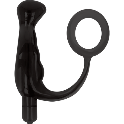 Vibratore di giocattoli addicted prost tico nero 10 cm