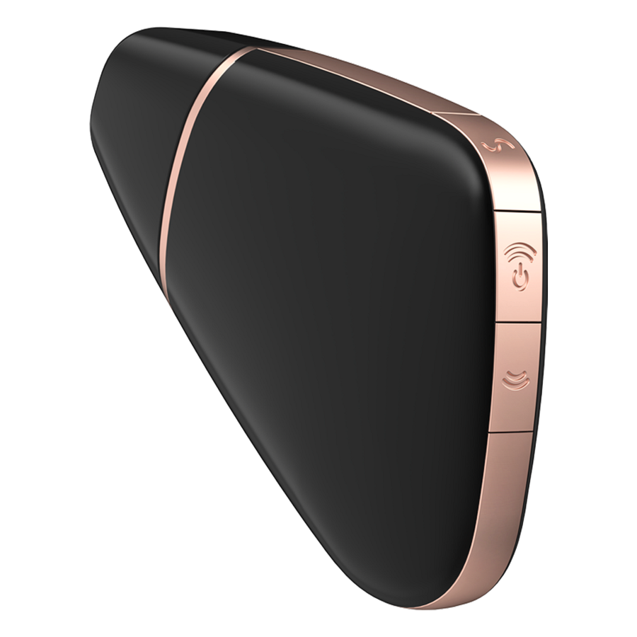 Succhia clitoride - Satisfyer Love triangle nero con app