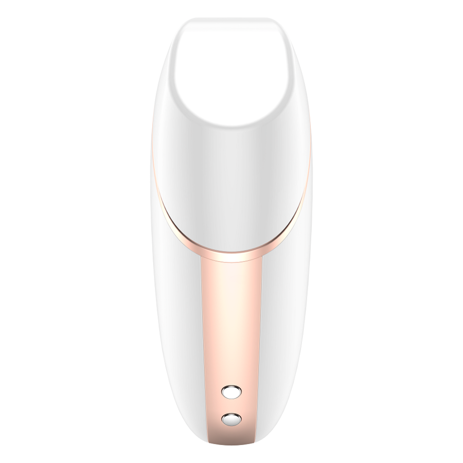 Sucette clitoridienne vibrante Satisfyer Love Triangle blanc
