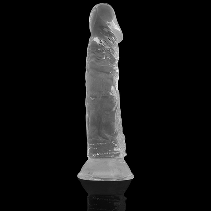 Xray clear dildo transparente 19 cm x 4cm