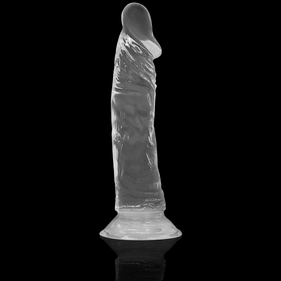 Xray clear dildo transparente 19 cm x 4cm