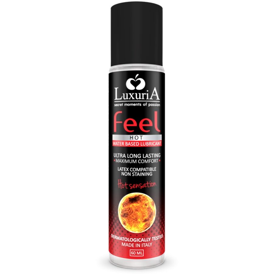 Luxuria feel hot sensation lubrificante a base acqua 60 ml
