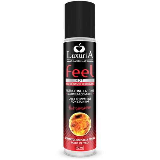 Luxuria feel hot sensation lubrificante a base acqua 60 ml