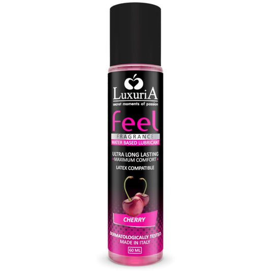 Luxuria feel lubrificante all'acqua di ciliegia 60 ml