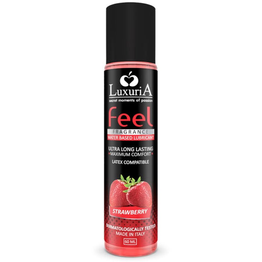 Luxuria feel lubrificante all'acqua fragola 60 ml