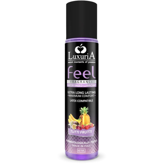 Luxuria feel tutti fruti lubrificante all'acqua 60 ml