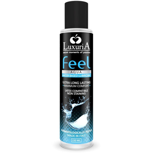 Luxuria feel lubrificante anale a base di acqua 150 ml