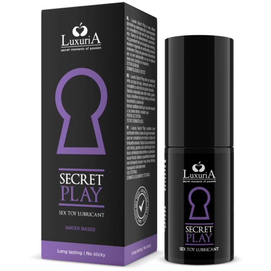 Luxuria secret play sex toys lubrificante 30 ml