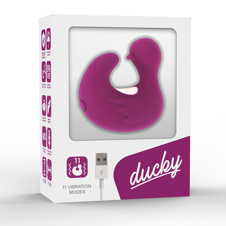 Vibratore coverme duckymania viola