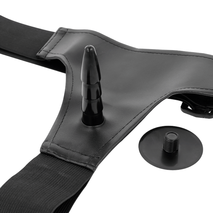 Strap-on dildo Harness attraction rabbit vincent con vibrazione 15 cm