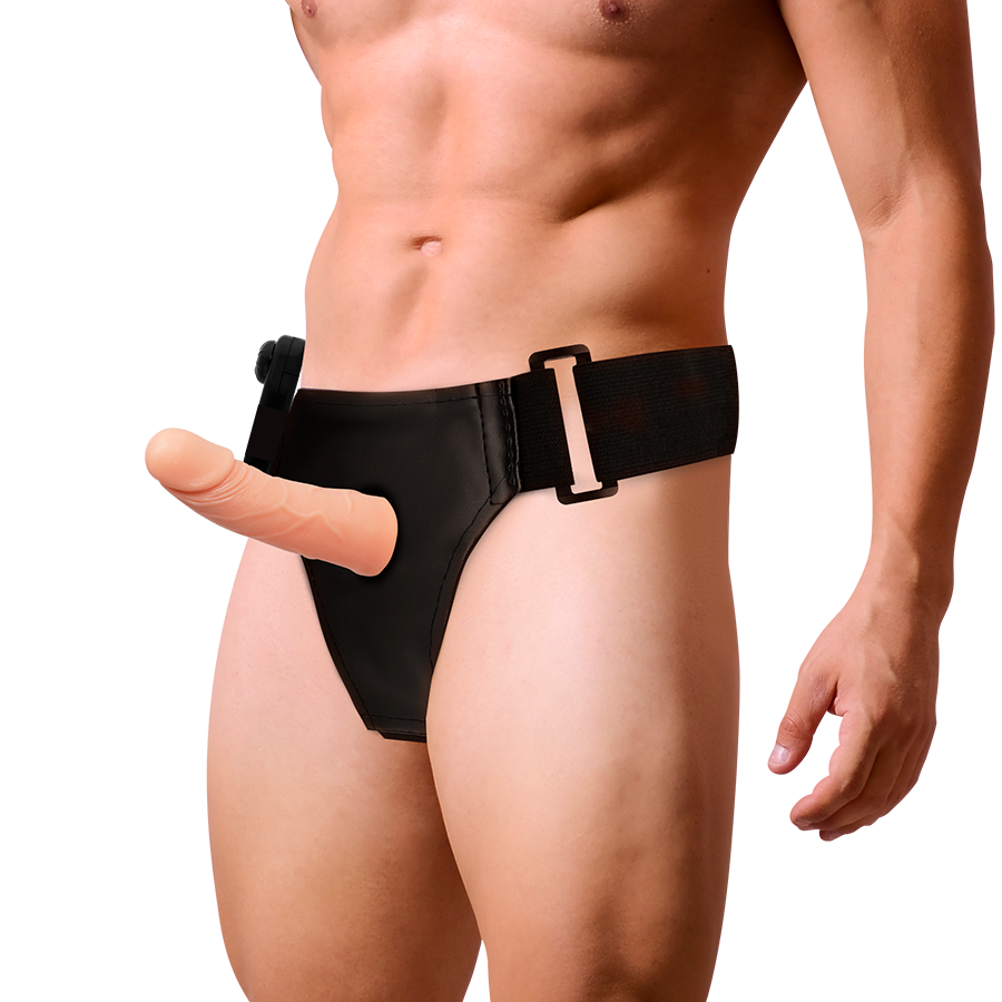 Strap-on dildo Harness attraction Marcos con vibrazione 15 cm