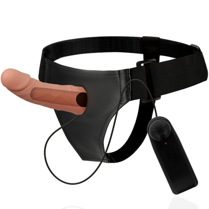 Strap-on dildo Harness attraction Marcos con vibrazione 15 cm