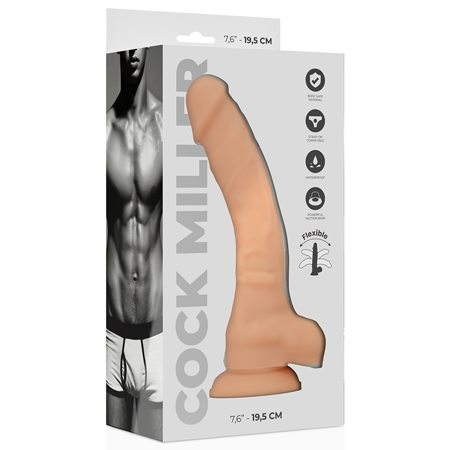 Cock miller - cocksil articolabile densit in silicone 19,5 cm