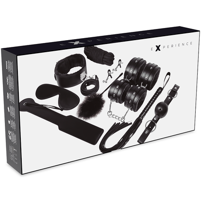 Esperienza bdsm fetish kit serie nera