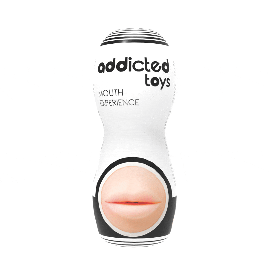 Masturbatore uomo - Addicted toys bocca 2.0 carne