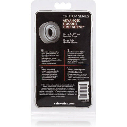 Calex adv silicone pump sleeve nero