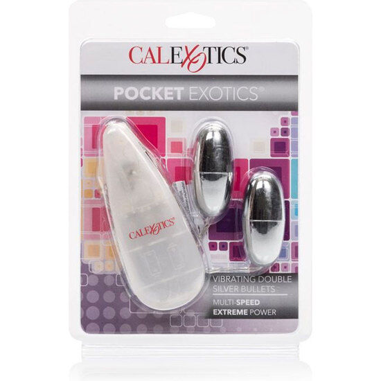 Calex palle vibranti silver duo