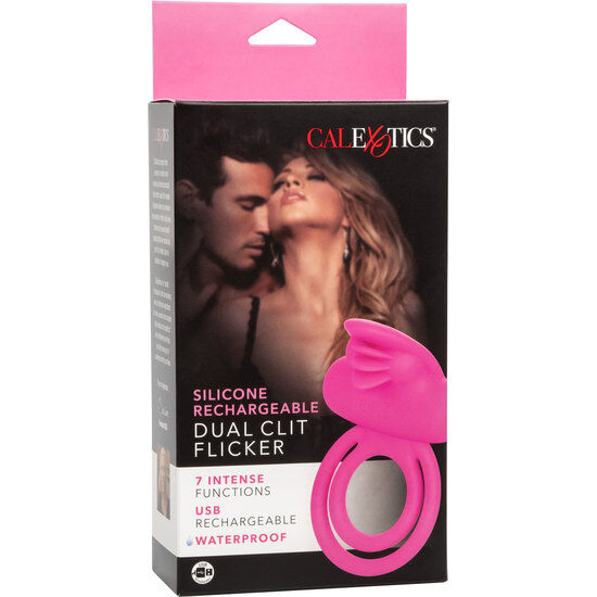 CALEXOTICS - DOUBLE VIBRATING CLIT ENHANCER