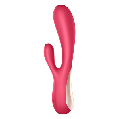 Vibratore rabbit - Satisfyer Mono flex rosso con app