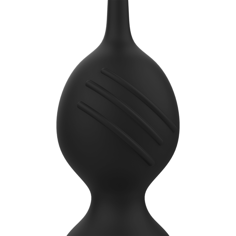 Palline vaginali Rithual Nisha nero con vibrazione