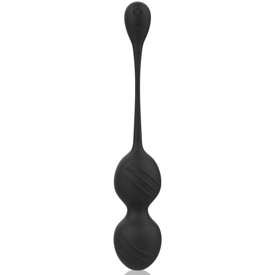 Palline vaginali Rithual Nisha nero con vibrazione