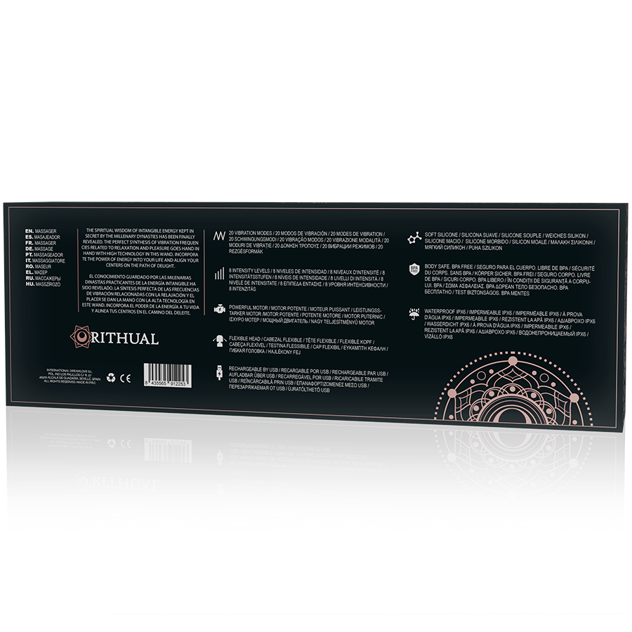 Wand Massager Rithual akasha 2.0 nero