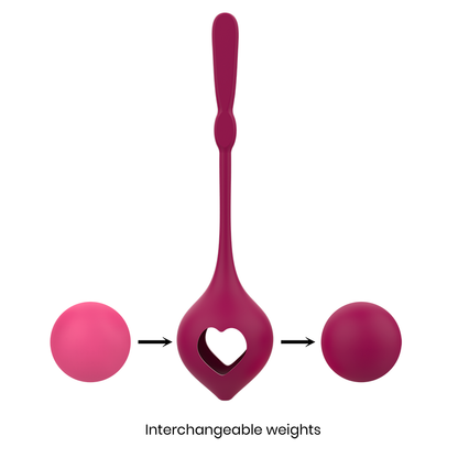 Palline vaginali Rithual deva set bordeaux