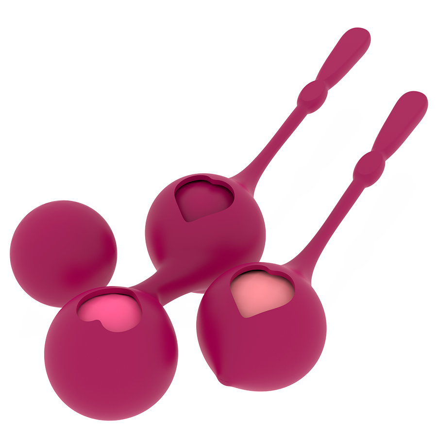 Palline vaginali Rithual deva set bordeaux