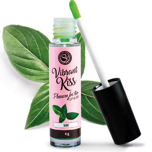 Secretplay lip gloss vibrant kiss - menta